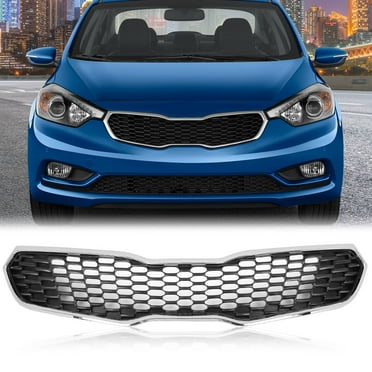 PIT66 Front Bumper Grille Insert - Right Side Triangle Cover For Ford Escape 2013-2016