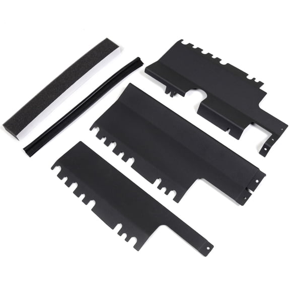 PIT66 Fit For 15-18 Subaru WRX&STi Radiator Shroud Cooling Aluminum Plate Panel Kit