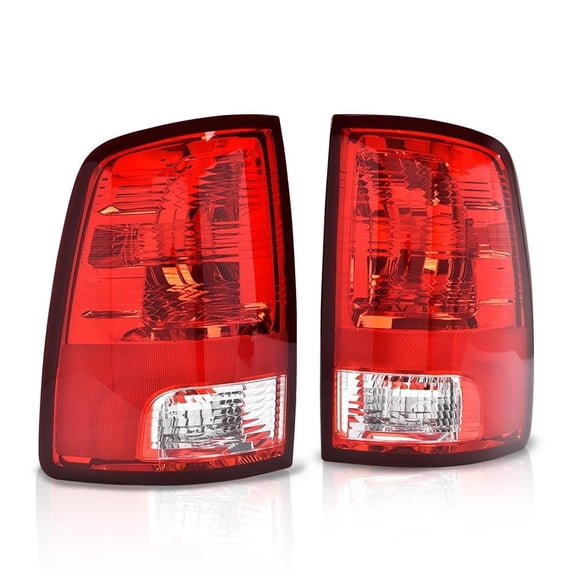 Red Tail Lights Lamps Replacement Left Right Side Fit for 2009-2018 Dodge Ram 1500 2500 3500