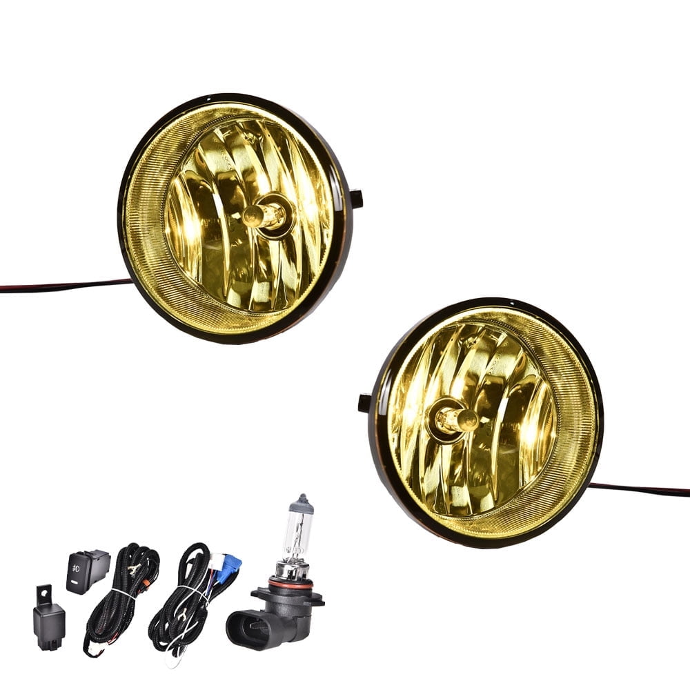 Complete Fog Light & Driving Lamp Kit With Bulbs - For 2005-2011 Toyota Tacoma
