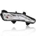 thumbnail image 1 of PIT66 Fog Lights, Fit for 2019-2022 Chevy Malibu Bumper Turn Signal Lights w/ LED DRL Fog Lamps Right Passenger Side, 1 of 6