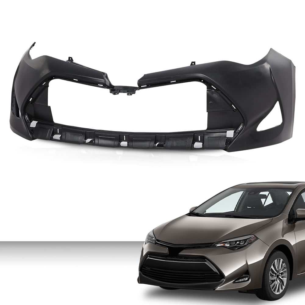 For 2017-2019 Toyota Corolla CE L LE XLE Front Bumper Cover Fascia