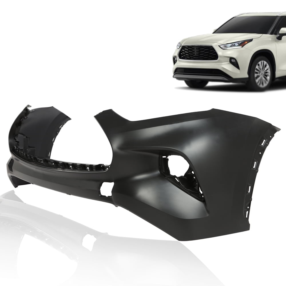 PIT66 Front Bumper Cover Fit for Toyota Highlander L LE XLE 2020