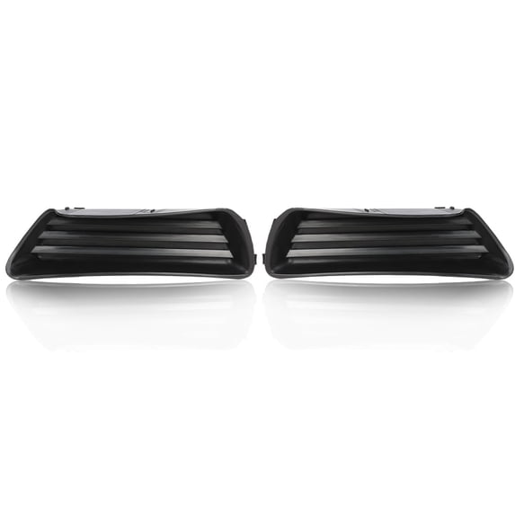 PIT66 Front Bumper Fog Light Cover Insert Panel 1Pair Fit for Toyota Camry 2007-2009