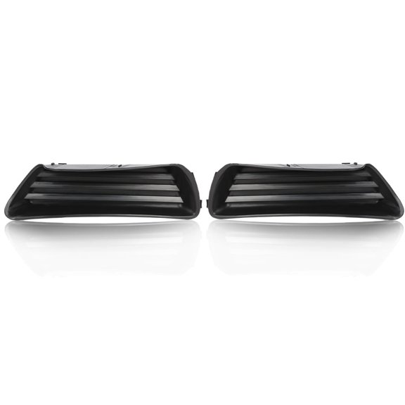 PIT66 Front Bumper Fog Light Cover Insert Panel Pair Set Fit for 2007-2009 Toyota Camry Left Driver And Right Passenger Side