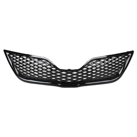 PIT66 Front Bumper Grille Fit for 2010-2011 Toyota Camry SE Black Grill 5310106200C0 TO1200323