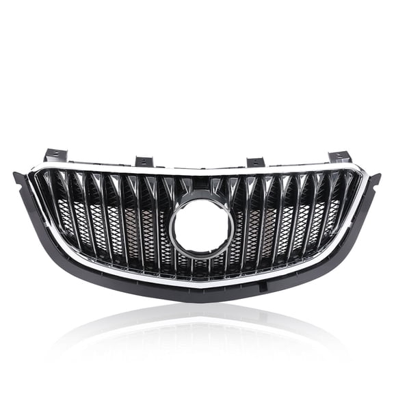 PIT66 Front Bumper Grille Radiator Gloss Grid Grill Fit for Buick Envision 2015 2016 2017