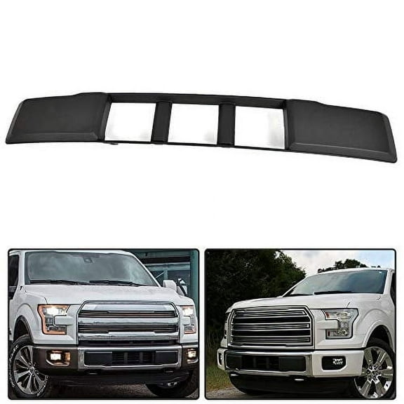 PIT66 Front Bumper Lower Grille Grill, Fit for 2015-2017 Ford F150, OEM FL3Z-17E810-CA Trim Panel