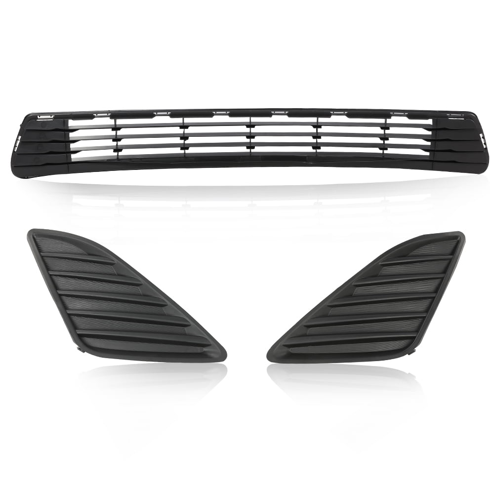 PIT66 Front Bumper Lower Grille Insert Fog Hole Cover fit for 20122014