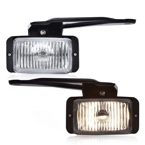 Fog Light Fit for Chevy S10 1982-1997 and Chevy Blazer/GMC Jimmy 1995-1997 Front Fog Lamp Driver and Passenger Side