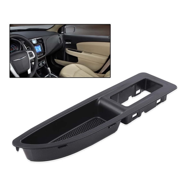 PIT66 Front Right Window Switch Bezel Fit For 11 12 13 14 Chrysler 200 Dodge Avenger