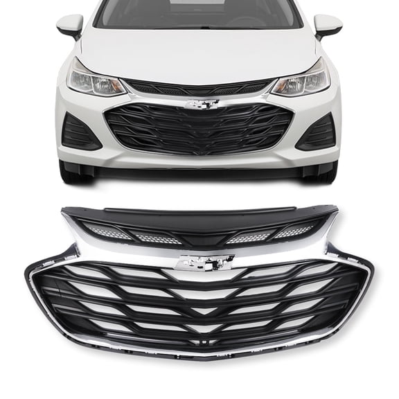 PIT66 Front Upper Bumper Grille Grill Fit for Chevy Cruze 2019-2020