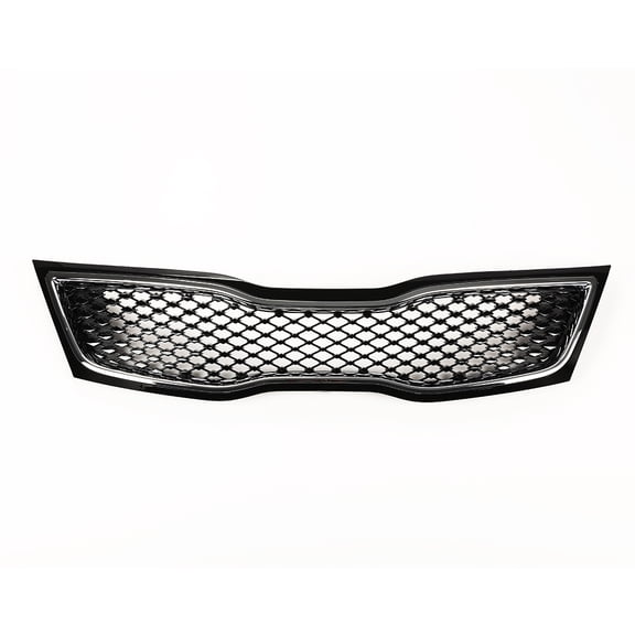 PIT66 Front Upper Bumper Radiator Grille Grill Fit for 2014-2015 Kia Optima