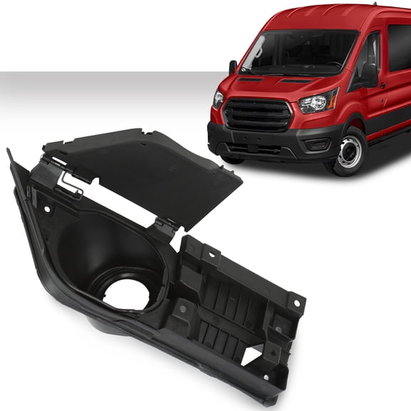 PIT66 Fuel GAS Filler Door Housing Pocket w/Hinge Fit for 2015-2023 Ford Transit 150 250 350 350HD Van with Gasoline Engine/Will Not Fit Diesel CK4Z-5427936-A CK4Z-5427936-F CK4Z-5427936-J
