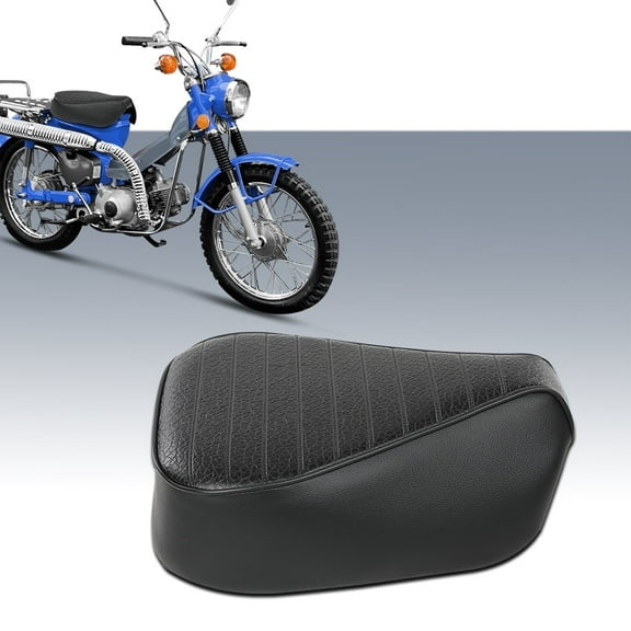 PIT66 Genuine Honda Factory Seat CT90 CT110 69-86 TRAIL White Honda Stamp