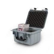 PIT66 Graded Card Case Storage Box Fit for Deep Travel Size Waterproof Case Slab Protector BGS PSA SGC FGS Graded Sports Trading Cards Gray