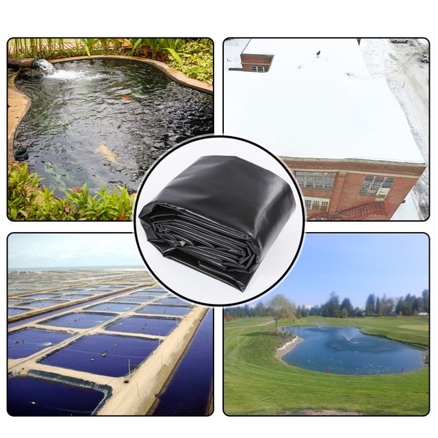 PIT66 HDPE Pond Liner Pond Liners 20' x 25' 20 Mil Waterproof Fish