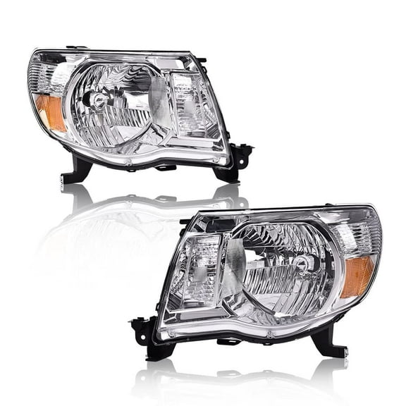 PIT66 Headlight Fit for 05-11 Toyota Tacoma, Left and Right OE Style Pickup Truck