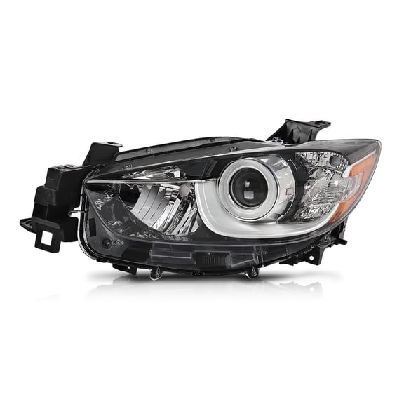 PIT66 Headlight Set Fit for 2013-2016 Mazda CX-5 Driver and Passenger Side Clear Lens