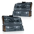 thumbnail image 1 of PIT66 Headlights, Fit For 2003-2006 Chevrolet Silverado Avalanche Corner Light Headlight Assembly, 1 of 9