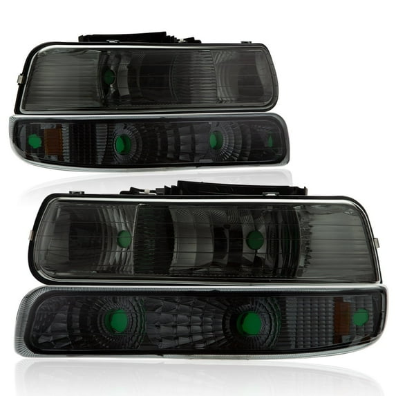 PIT66 Headlights, Fit for 99-02 Chevy Silverado 1500 2500/01-02 Silverado 1500HD 2