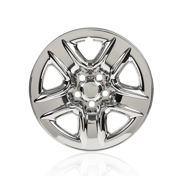 PIT66 Hubcap, Fit for 2006-2012 Toyota RAV4 5-Spoke 17” Wheel Chrome Skin Hub Cap Cover 1 PC