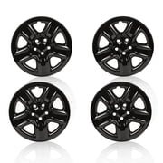 Hubcap Wheel Chrome Skin Hub Cap Cover 4Pcs ABS 17  Fit for 2006-2012 Toyota RAV4 5-Spoke