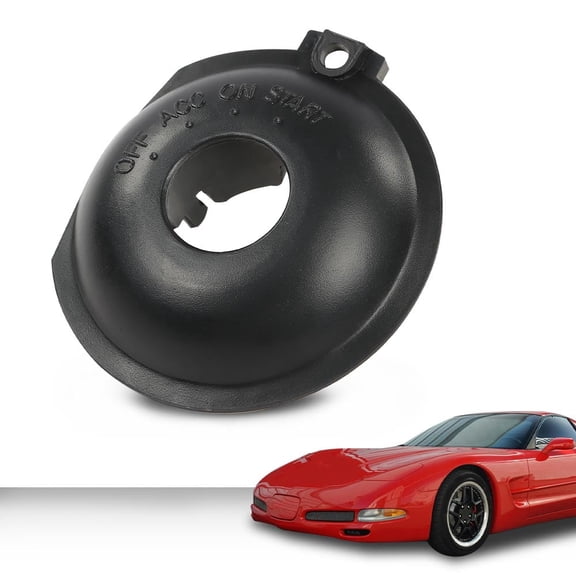 PIT66 Ignition Lock Cylinder Switch Bezel Fit for Chevy C5 Corvette 2852046 1997-2004