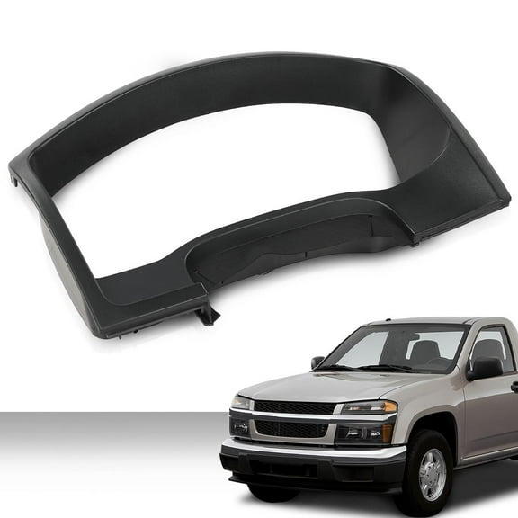 PIT66 Instrument Cluster Dash Trim Bezel Fit for Chevy Colorado/GMC Canyon 2004 2005 2006 2007 2008 2009 2010 2011 2012