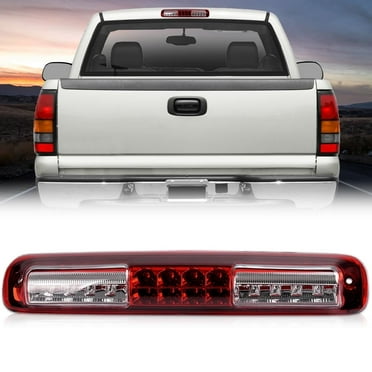 For Chevrolet Silverado GMC Sierra Replacement LED 3rd Brake Light Signal Third Cargo Stop Lamp Red