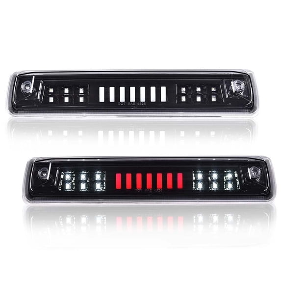 PIT66 LED Third Brake Light Cargo Lamp Black/Clear Fit For 2015-18 Colorado/GMC Canyon Brake Lamp