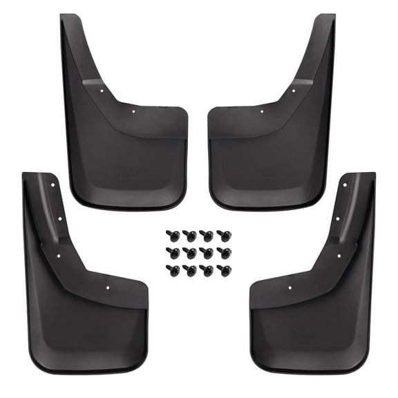 PIT66 Left Right Mud Flaps Splash Guards Fender Fit For 14-18 Silverado Mudguard Kit