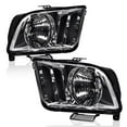 thumbnail image 1 of PIT66 Left+Right Pair Replacement Headlights Headlamp Fit For 2005-2009 Ford Mustang (Bulbs not included), 1 of 9