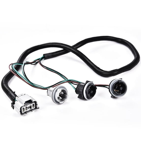PIT66 Left Tail Light Lamp Wiring Harness, Fit for 07-14 Chevrolet Silverado/08-14 GMC Sierra