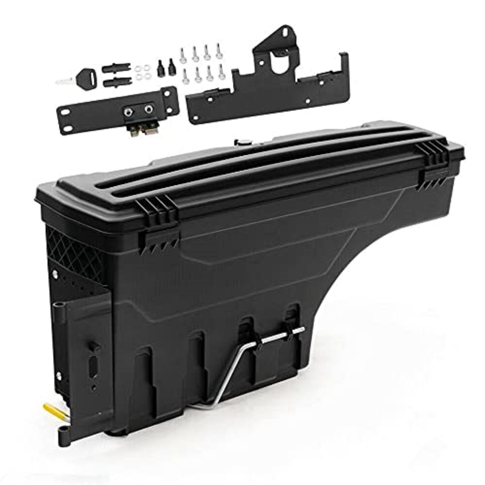 PIT66 Lockable Truck Bed Storage Tool Box Fit for 20052021 Toyota