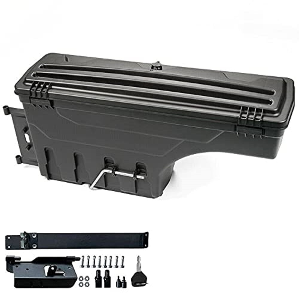 Pit66 Lockable Truck Bed Toolbox Storage Fit For 2002 2018 Dodge Ram Right Passenger Side