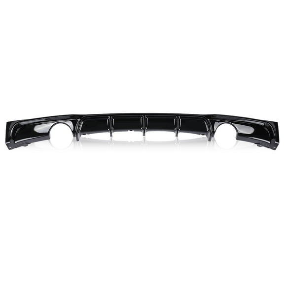 PIT66 Lower Rear Bumper Diffuser Lip Decor fit for BMW 3 Series F30 F35 328i M Sport Sedan 2012 2013 2014 2015 2016 2017 2018