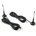thumbnail image 1 of PIT66 Magnetic Police Antenna Black Kit 2 Pcs Fit for P71 Crown Victoria 3-3/4", 1 of 11