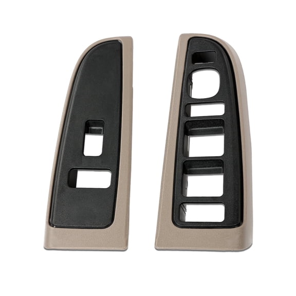 PIT66 New Front Window Switch Trim Bezel Set Fit For 2003-2007 Silverado Sierra US