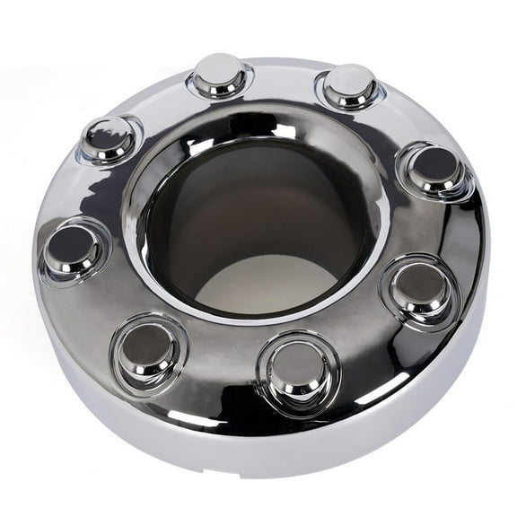 PIT66 Open Front 4x4 Wheel Center Caps Hub Cap, Fit for 05-18 Ford F350 F-350 Pickup Truck(NOT FIT 4WD Crew cab) 1 PC Dually Chrome