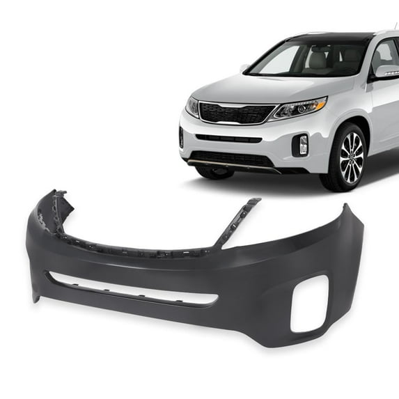 PIT66 Primered Front Upper Bumper Cover Fit for Kia Sorento 2014-2015, 615343702995, 865111U500, KI1000164
