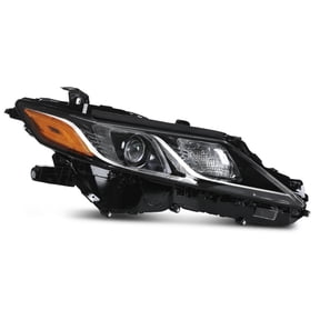 PIT66 Projector Headlight Assembly Right Passenger Side Fit for Toyota Camry LE SE 2018 2019 2020 2021 2022 Headlamps