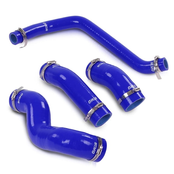 PIT66 Radiator Hose Set Fit for HMMWV & Humvee 12339160 12339159 12339162 12340046 Blue