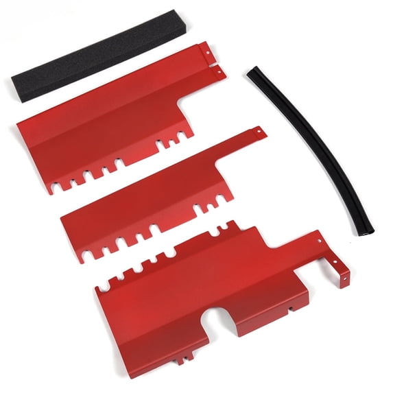 PIT66 Radiator Shroud Cooling Plate Kit, Fit for 2015-2018 Subaru WRX STI High Performance