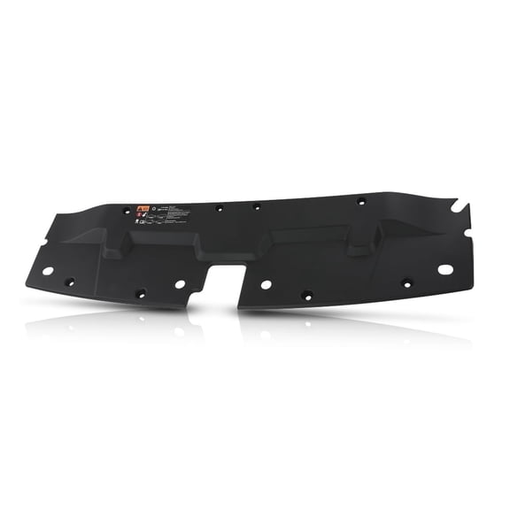 PIT66 Upper Radiator Support Cover Black Fit for 2007-2013 Chevy Silverado 1500/ 2007-2010 Silverado 2500HD 3500HD GM1224112, 22737376