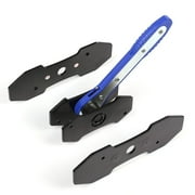 PIT66 Ratcheting Brake Piston Spreader Wrench Caliper Pad Install Tool Press Ratchet Blue