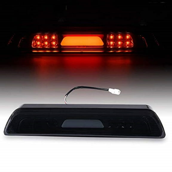 Rear 3rd Third Brake Light Led Cargo Lamp Fit For 2007 2018 Toyota Tundra Black
