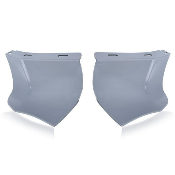 PIT66 Rear Bumper Filler 2Pcs Rear Bumper Quarter Panel Fillers Kit Gray Fit for 86-90 Chevy Caprice/86-90 Impala