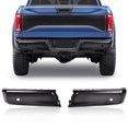thumbnail image 1 of Rear Bumper Left & Right Rear Bumper Ends Primered Steel Fit for 2015-2020 Ford F150, Fit for Park Assist Models ONLY, 1 of 9