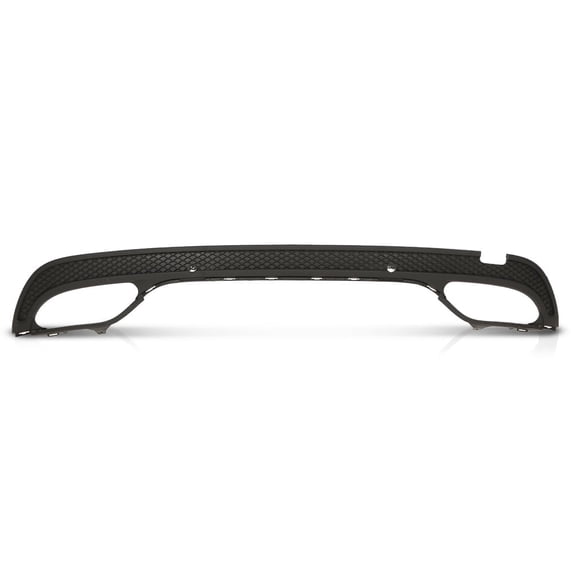 Rear Bumper Valance Black Fit for Benz C-CLASS C300 2015-2016 2058856238 2015-2016